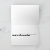 Petunia Karte (Innenseite)