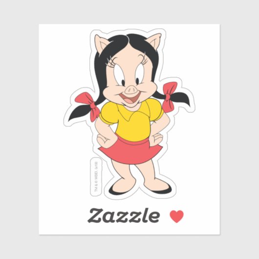 Petunia | Klassische Petunia Aufkleber (Blatt)