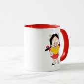 Petunia | Klassische Petunia Tasse (VorderseiteRechts)