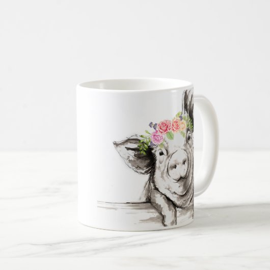 Petunia Pig Tasse (VorderseiteRechts)