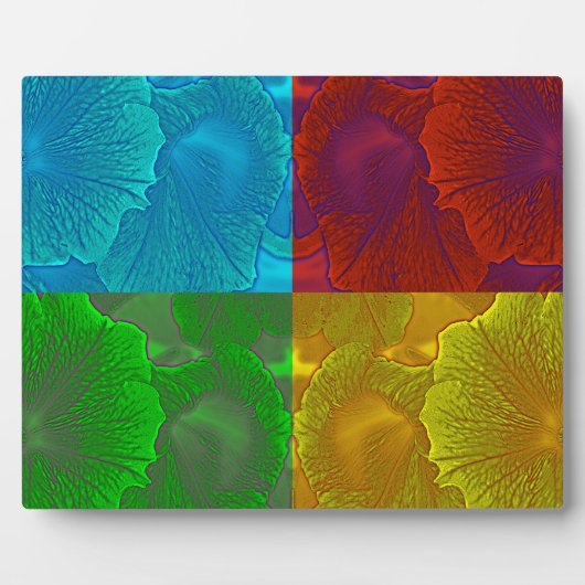 Petunia Pop Fotoplatte (Vorderseite)