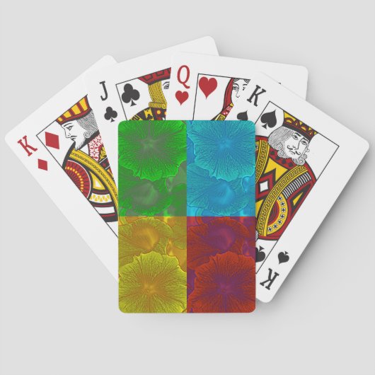 Petunia Pop Spielkarten (Rückseite)