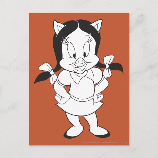 Petunia Posen Postkarte (Vorderseite)