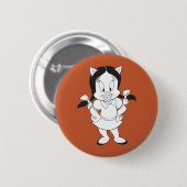 Petunia Posing Button (Vorne & Hinten)