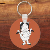 Petunia Posing Schlüsselanhänger (Vorderseite)