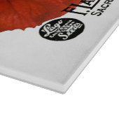 Petunia-Saatpacketikett Schneidebrett (Ecke)