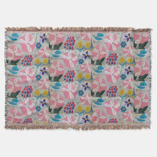 Petunia & Summer Blume Decke (Vorderseite)