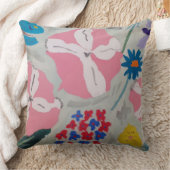 Petunia & Summer Blume Kissen (Decke)