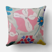 Petunia & Summer Blume Kissen (Rückseite)