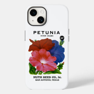 Petunia Vintag Seed Packet Case-Mate iPhone Case