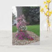 Petunias Birthday Card Karte (Gelbe Blume)