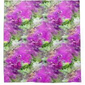 Petunias blühen...... duschvorhang (Vorderseite)
