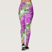 Petunias blühen...... leggings (Rückseite)