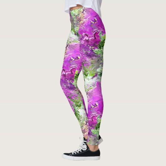 Petunias blühen...... leggings (Links)