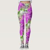 Petunias blühen...... leggings (Vorderseite)