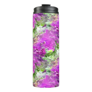 Petunias blühen...... thermosbecher