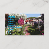 Petunias Business Card Visitenkarte (Vorderseite)