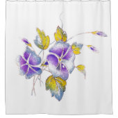 Petunias. Duschvorhang (Vorderseite)