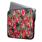Petunias Garden.... Laptopschutzhülle (Vorderseite Links)