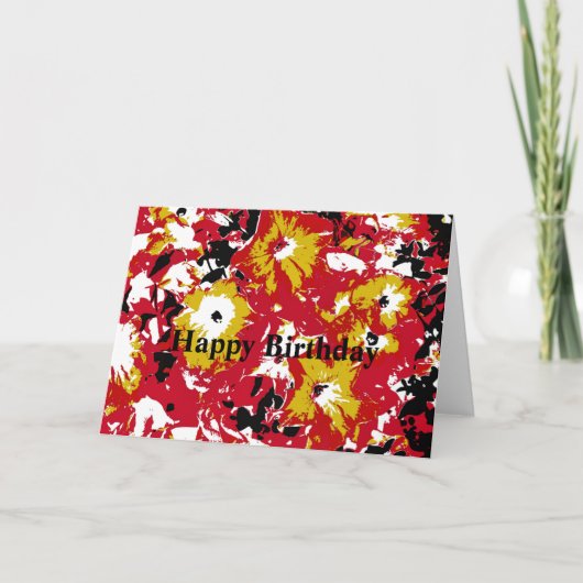 PETUNIAS KARTE (Vorderseite)