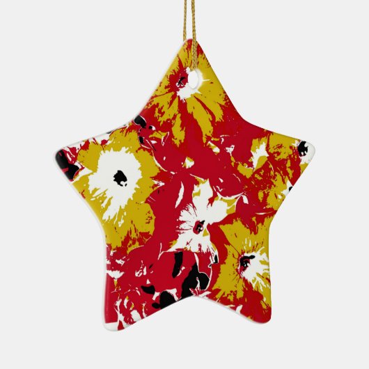 PETUNIAS KERAMIKORNAMENT (Rechts)