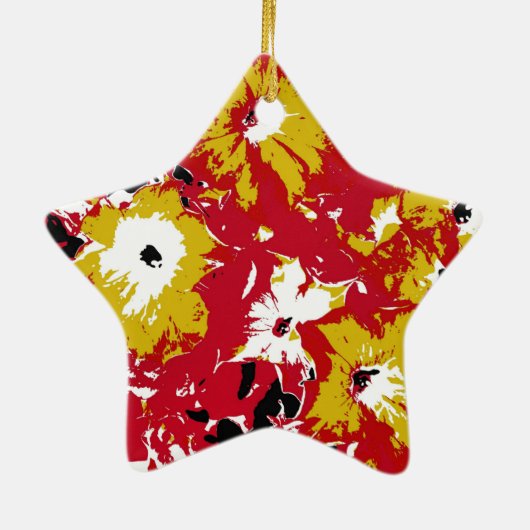 PETUNIAS KERAMIKORNAMENT (Hinten)