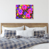 PETUNIAS LEINWANDDRUCK (Insitu (Schlafzimmer))