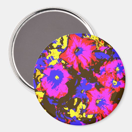 PETUNIAS MAGNET (Vorderseite/Rückseite)