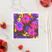 PETUNIAS SERVIETTE (Beispiel)