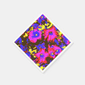 PETUNIAS SERVIETTE (Ecke)