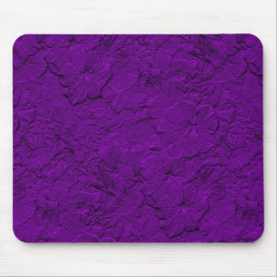 Petunias-Skulpturen, Lila Mousepad