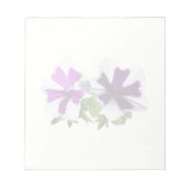 Petunias Stehend Guard Notizblock (Vorderseite)