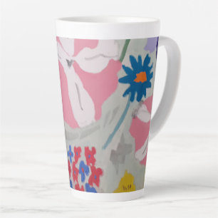Petunias & Summer Blume Milchtasse