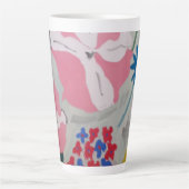 Petunias & Summer Blume Milchtasse (Vorderseite)