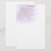 Petunie-Briefpapier Briefpapier (Vorne/Hinten)