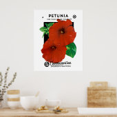 Petunie Poster (Küche)