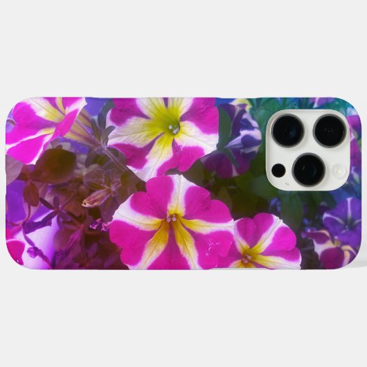 Petunien Case-Mate iPhone hülle (Rückseite (Horizontal))