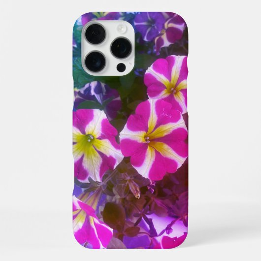 Petunien iPhone hülle (Rückseite)