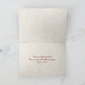 Petunien- und Schmetterlingsherz mit Pinsel Karte (Innenseite)