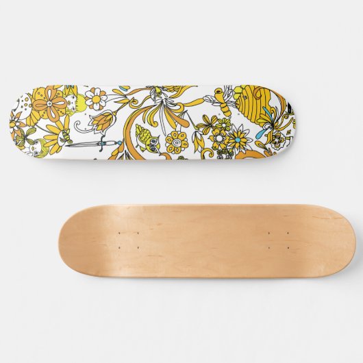 Petze durch Keren Richter Skateboard (Horizontal)