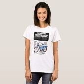 PEUGEOT 103 MOPED337 T-Shirt (Vorne ganz)