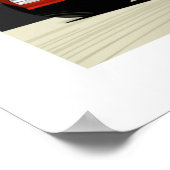 Peugeot 205 GTI Poster (Ecke)