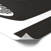 Peugeot 205 T16 Kundgebung B Poster (Ecke)