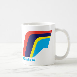 Peugeot 205 Turbo Rally Car Symbol Kaffeetasse