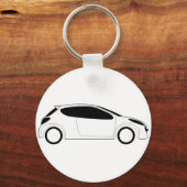 PEUGEOT 207 SCHLÜSSELANHÄNGER (Vorderseite)