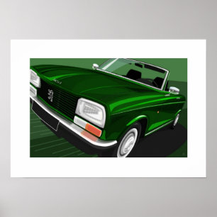 Peugeot 304-Konvertible Poster