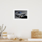 Peugeot 504 Coupe Poster Illustration (Küche)