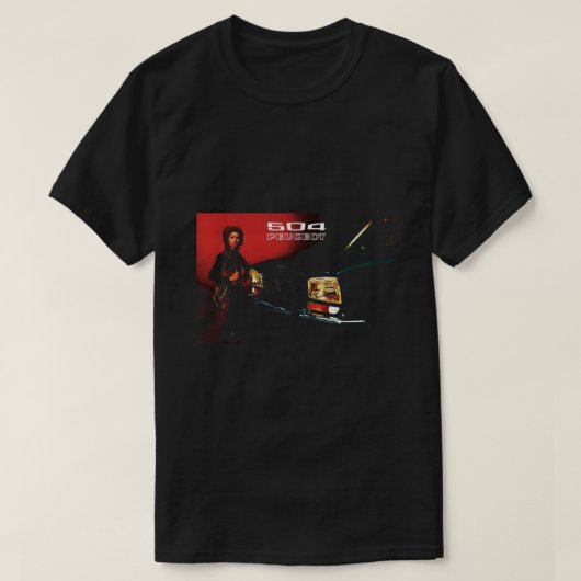 PEUGEOT 504 T-Shirt (Design vorne)