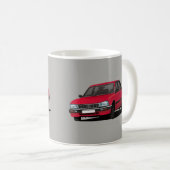 Peugeot 505 - Rot - Kaffeetasse (VorderseiteRechts)