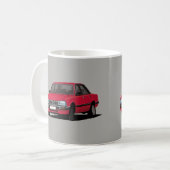 Peugeot 505 - Rot - Kaffeetasse (Vorderseite Links)